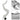 Side view displaying exhaust outlet diameter for exhaust pipe for 6.6L Duramax for Chevy Silverado 2500HD 2001-2007