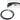 Laid flat 48RE transmission cooler hose line fittings included parts for 5.9L 48RE Dodge Ram 2500 and 3500 2003 to 2007