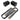 Included parts laid flat 2.5 inch front and 3 inch rear leveling lift kit for Ford F 150 2021 to 2024