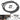 Full unit black transmission cooler hose line set for 5.9L 48RE Dodge Ram 2500 and 3500 2003 to 2007