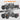 Overview of black powder-coated finish for suspension lift kit for 3.5 inch front lift for Dodge Ram 2500 3500 1994-2013