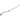 Three quarter angle view showcasing pipe bend alignment 5 inch 409 stainless steel exhaust pipe for 6.6L Duramax 2500 3500 2015.5 to 2016