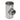 Front opening 50mm V band blow off valve flange 3 inch turbo pipe front view
