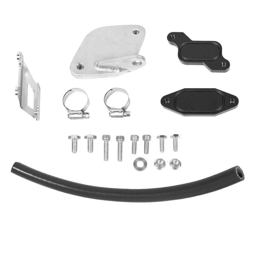 6.6 EGR Valve Delete Cooler Delete Kit for Chevy Silverado Serra 2500 3500 HD GMC 6.6L Duramax LBZ 2006 2007 Turbo Diesel