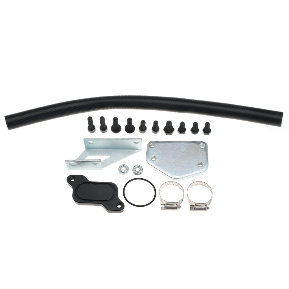2004.5 - 2005 GMC Sierra/Chevy Silverado 6.6L LLY EGR Valve Cooler Delete Kit for Performance Upgrade