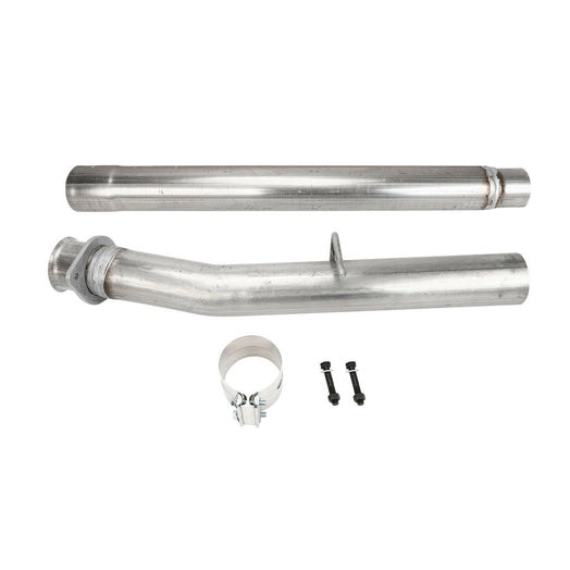 2008 - 2010 Ford 6.4L Powerstroke 4 Inch SUS409 Steel CAT & DPF Delete Pipe