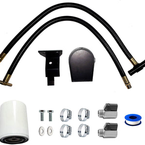 Coolant Filtration Filter System Kit Fits Ford F250 F350 F450 Super Duty Excursion V8 6.0L 6.0 Powerstroke Diesel 2003 2004 2005 2006 2007