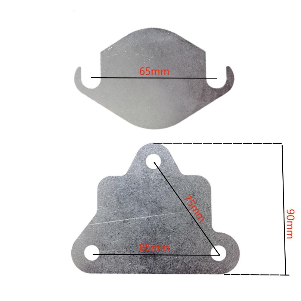 Engine Plate Rfanger EGR Blanking Plate Full Blank Kit for 2011-2015 Ford Ranger Mazda BT50 ...