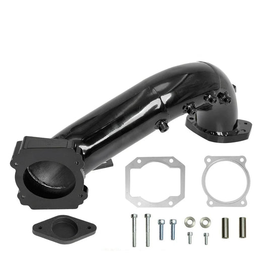 High Flow Intake Elbow Tube Bridge for 2011-2015 Chevy Silverado 2500 3500 Duramax LML