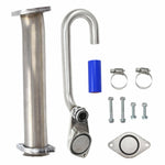6.0 PowerStroke Diesel Complete EGR Bypass and Delete Kit for 2003-2010 6.0L Ford Power Stroke F250 F350 F450 F550