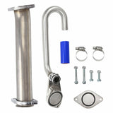 6.0 PowerStroke Diesel Complete EGR Bypass and Delete Kit for 2003-2010 6.0L Ford Power Stroke F250 F350 F450 F550