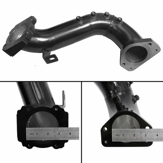 High Flow Intake Elbow Tube Bridge for 2011-2015 6.6L Duramax LML Chevy Silverado 2500 3500