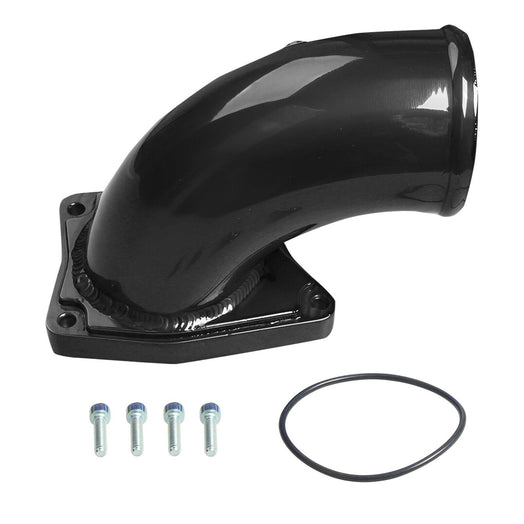 Black Intake Elbow for 6.0L Powerstroke Diesel Ford Trucks - Enhanced Airflow