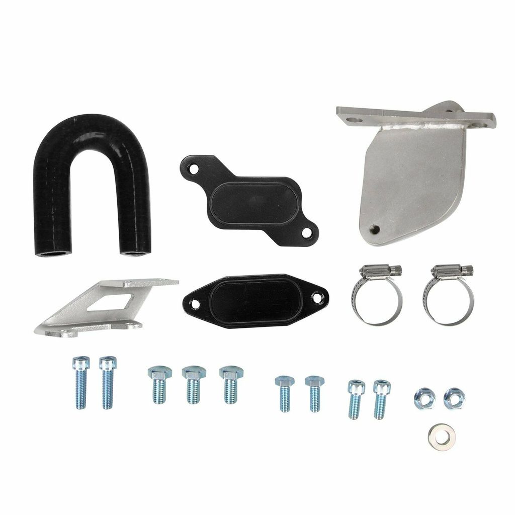 6.6 EGR Valve Delete Cooler Delete Kit for Chevy Silverado GMC Sierra 2500 3500 HD 6.6L Duramax LMM 2007 - 2010