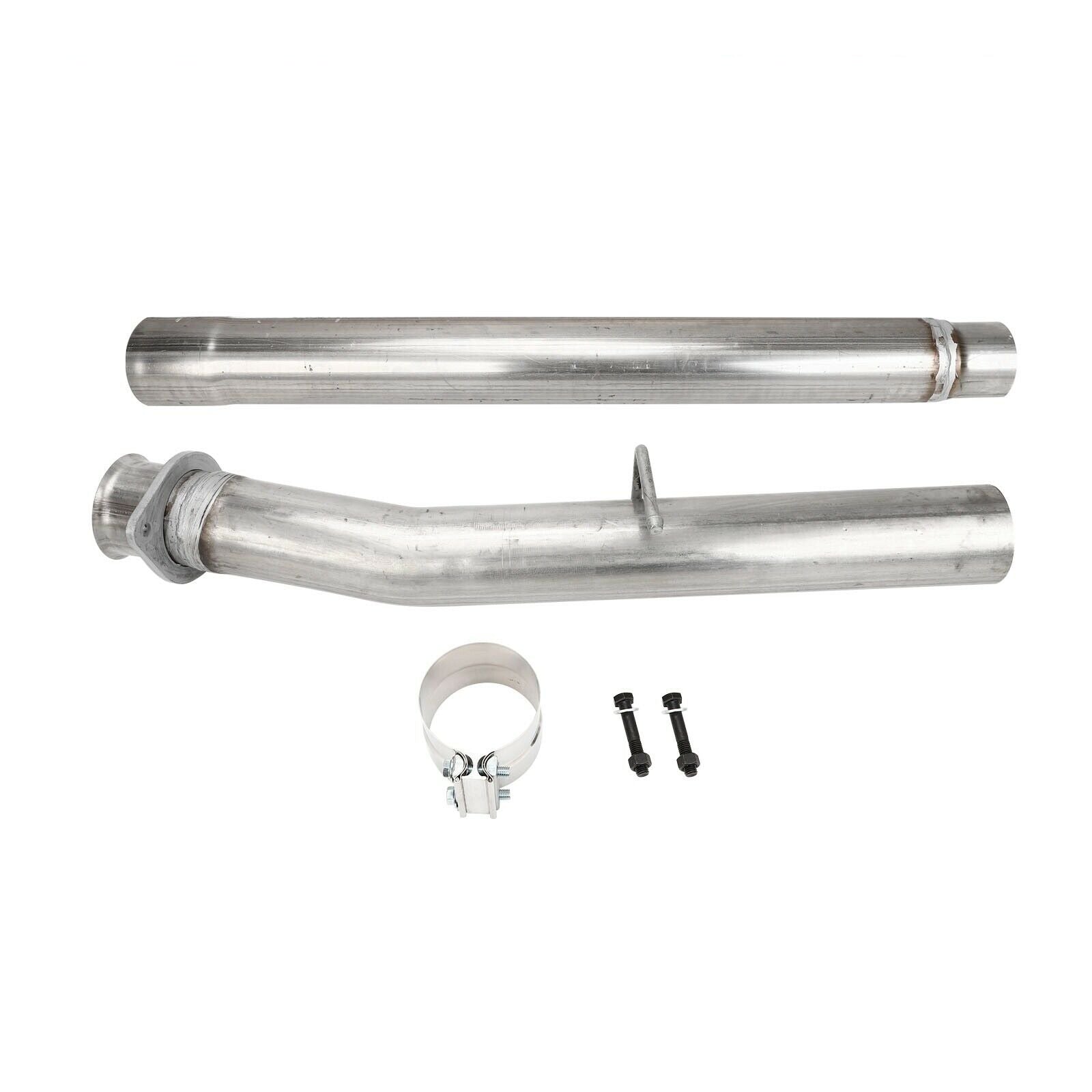 6.4 Powerstroke 4" CAT & DPF Delete Pipe for 2008-2010 Ford 6.4L Power Stroke F250 F350 F450 F550