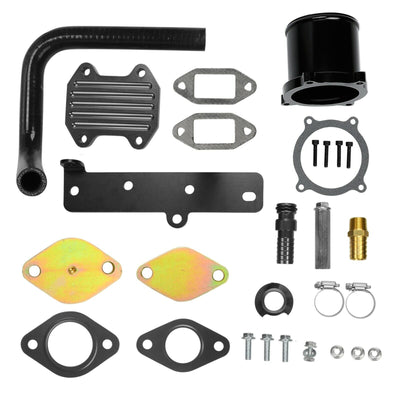 For 6.7 Cummins EGR Delete Kit | for Dodge Ram 2500 3500 4500 EGR Delete Cooler Kit | 6.7L Cummins Throttle Valve Delete EGR Performance